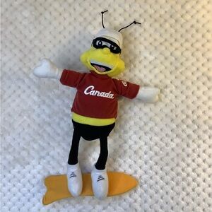 Vintage Honey Nut Cheerios Bee x Roots Canada Plush 2000 Sydney Olympics 🐝🇨🇦